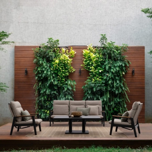 Tavolo altezza regolabile Miguel Antracite Bizzotto